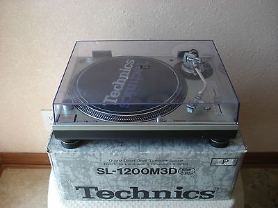 TECHNICS SL 1200M3D TURNTABLE WITH ORIGINAL BOX