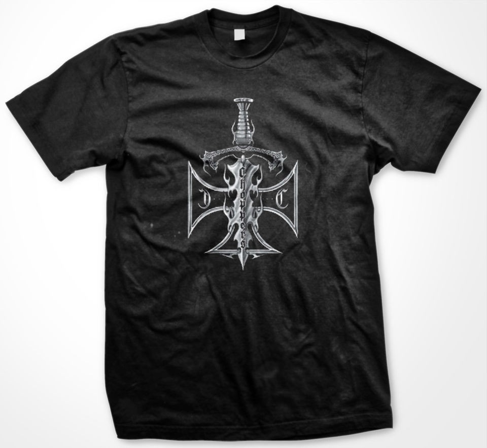 Iron Chopper Old Fashion Sword Cool Look Mens T shirt