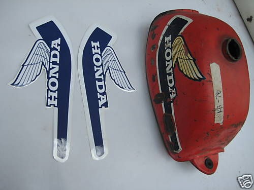 honda z50 tank decals