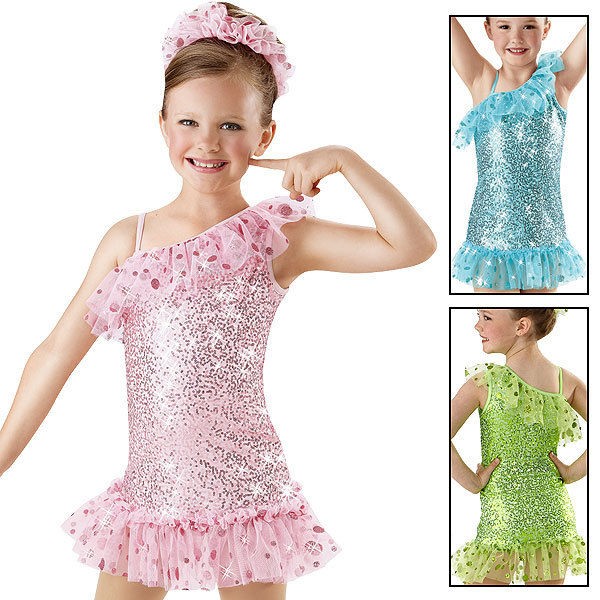 NWT Skating Dance Costume Jazz Twirl Baton Tap Ballet 5413