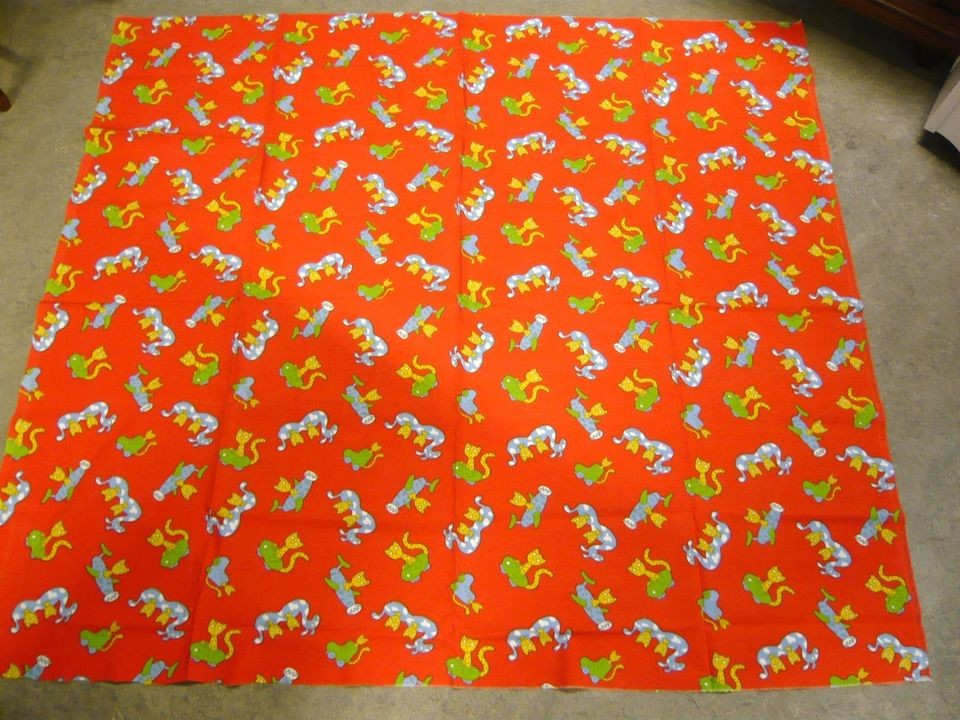 Marimekko Finland Bo Haglund Baby Jaguar 1989 Vintage Fabric