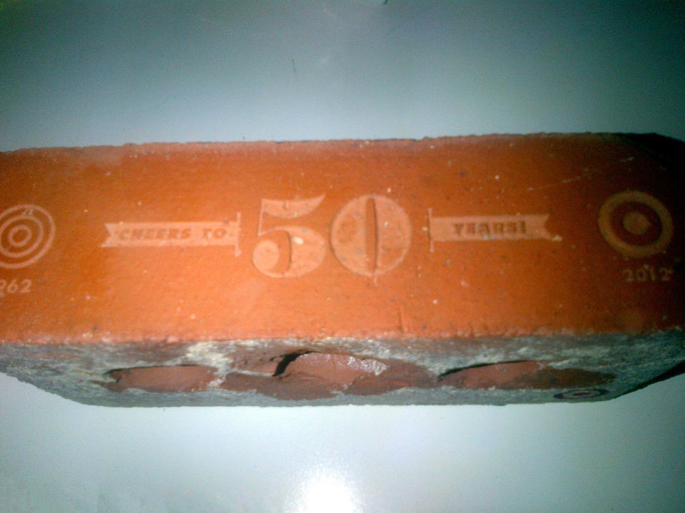 TARGET X  50th Anniversary Collectible VIP Gift Brick 