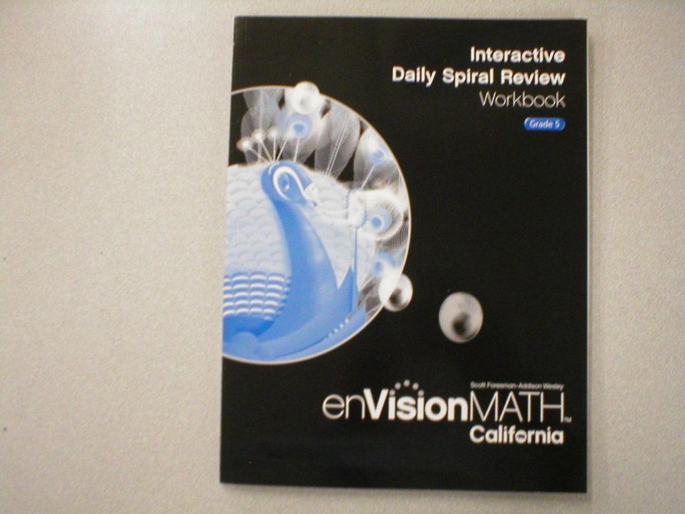 envision math in Textbooks, Education