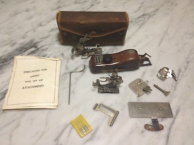 Lot of Vintage Kenmore & Singer Sewing Machine Parts & Buttonholer 