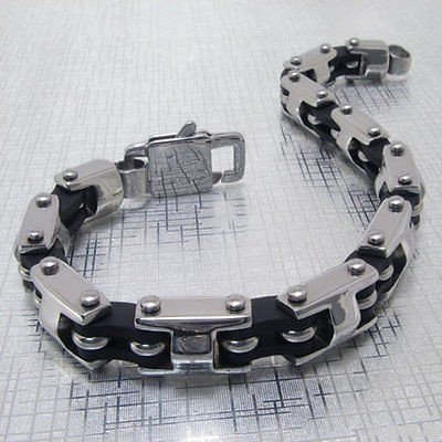 stainless steel bracelets in Mens Jewelry