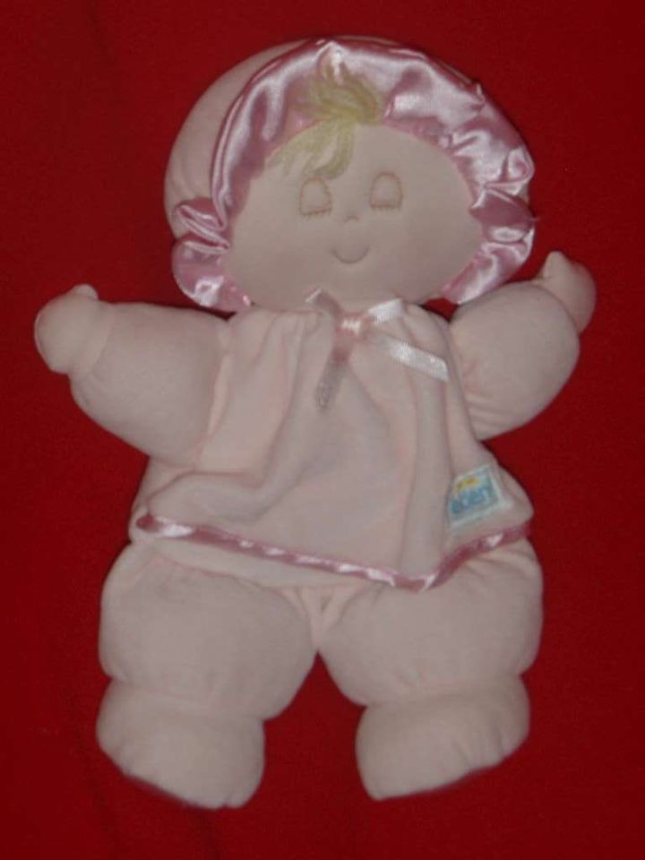 Eden Sleepy Sleeping Drowsy Pink Plush Baby Doll