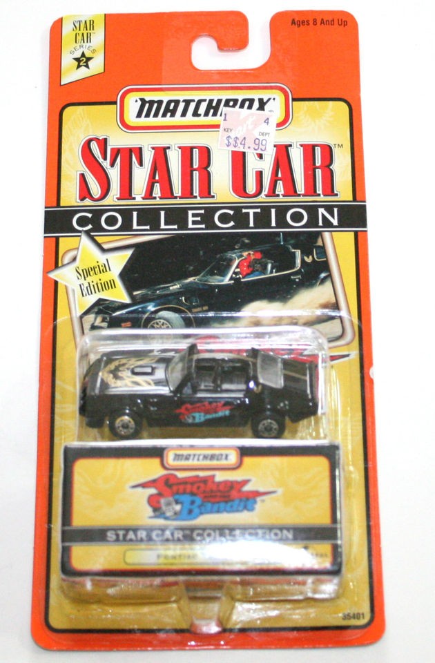 MOC~NEW~1997~MATCHBOX~STAR CAR COLLECTION~SMOKEY & the BANDIT~Pontiac 