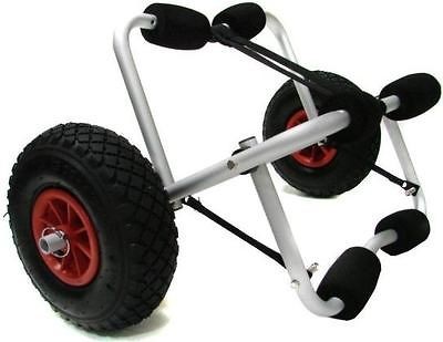   Jon Boat Canoe Surfboard Dolly Cart Trailer Carrier Trolley Wheels