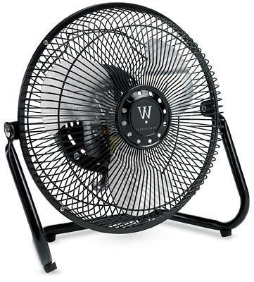 Desk Top High Velocity Personal Fan  Steel Metal Construction