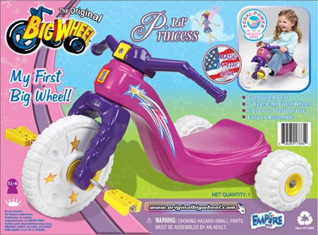 Brand NEW The Original Big Wheel 9 Tricycle   My 1st Lil Princess 