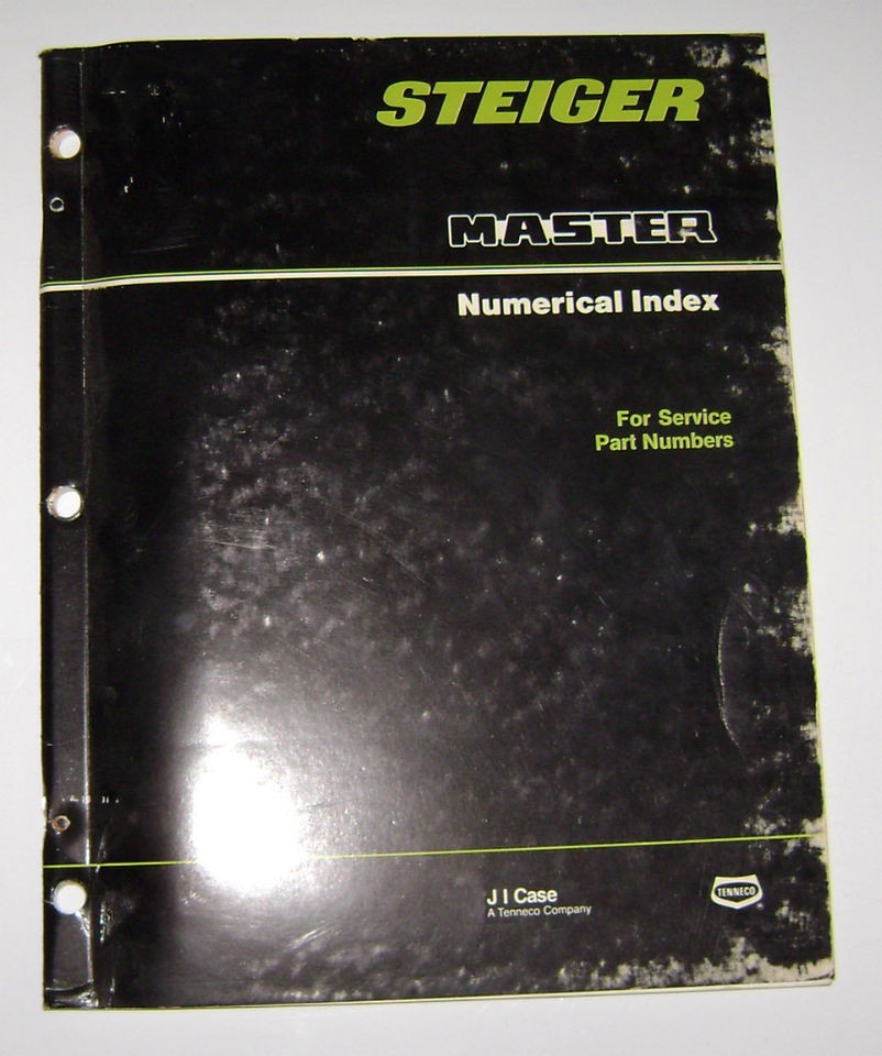 steiger tractor parts