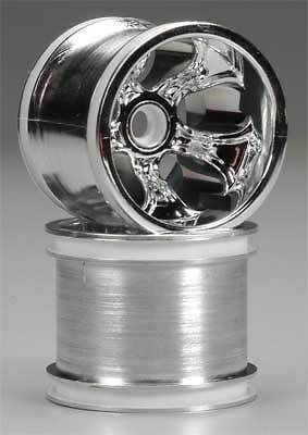 RPM 82133 Chrome Bully 2.2 Truck Wheels (2) Jato 2.5 & 3.3 Front New