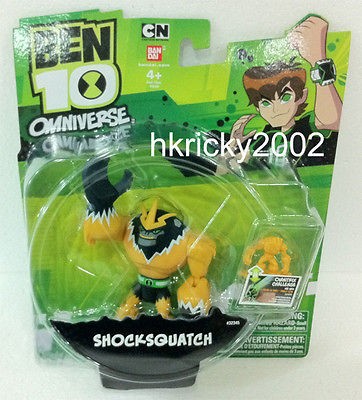 Bandai Ben 10 Tennyson Omniverse Shocksquatch 4 Action Figure