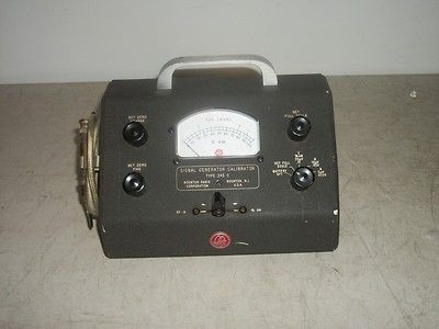 Boonton Radio Corporation Signal Generator Calibrator Type 245 C