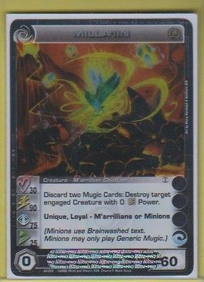 CHAOTIC  Trading Card Game Marrillian Invasion Single Card Rare #62 