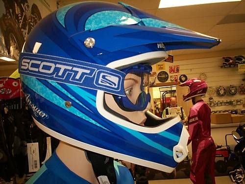 HELMET MOTOCROSS RIDING GEAR ATV QUAD MX DIRT GIRLS S