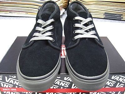 new mens sz vans chukka pro boot sk8 vn OFXXBA5 black charcoal