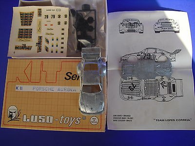 RARE UNBUILT RACING METAL KIT 1/43 PORSCHE 935 AURORA BY LUSO TOYS