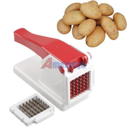   French Fry Potato Vegetable Chip Chipper Cutter Maker Slicer Chopper