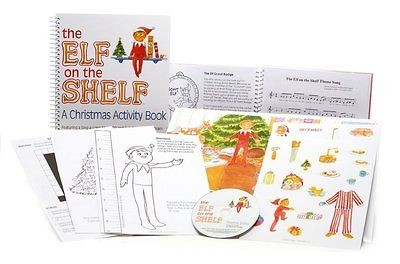 The Elf on the Shelf Christmas Activity Book. Sing a long Music CD 