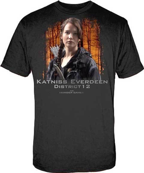 The Hunger Games Katniss Everdeen D12 Mens T Shirt