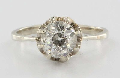 art deco engagement ring in Vintage & Antique Jewelry