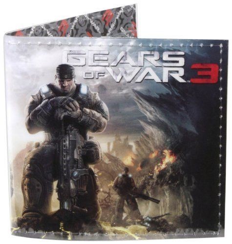 Wallet GEARS OF WAR 3 NEW Box Art Bi Fold Cosplay Costume Anime 