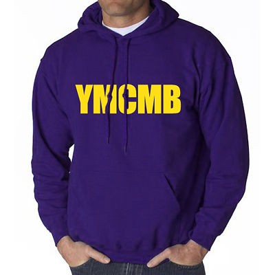 YMCMB HOODIE YOUNG MONEY WEEZY WAYNE SWEAT SHIRT LIL HIP HOP RAP *PINK 