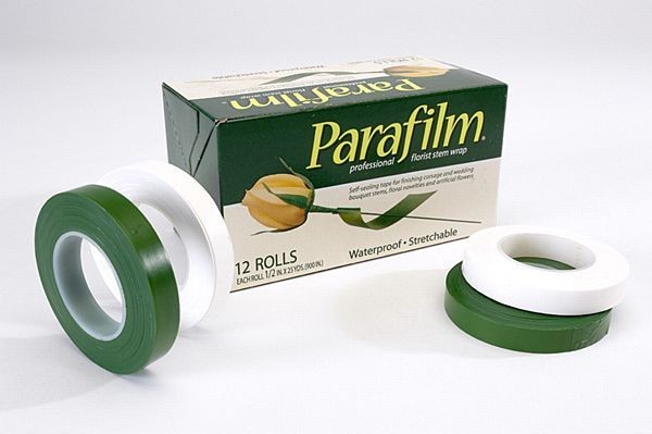 1x Roll of GREEN Stem Tape Flower Parafilm Waterproof Floristry Floral 