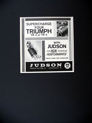 judson supercharger in Vintage Car & Truck Parts