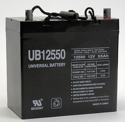   45825 12V 55AH 22NF Battery Scooter Wheelchair Mobility Deep Cycle