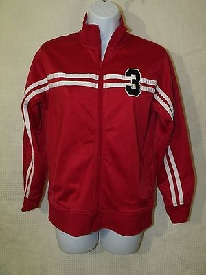 Womens Jack Track & Field Zip Front Track Athletic Warm Up Jacket sz L