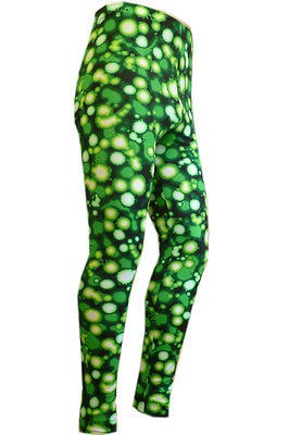 MEDIUM DOT LYCRA SPANDEX WRESTLING TIGHTS CYLING RUNNING ROCK COSTUME