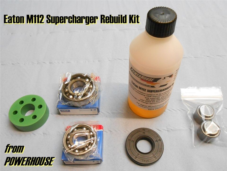 Jaguar XJR XKR 4.0 Eaton M112 Supercharger Bearings Full Rebuild Kit