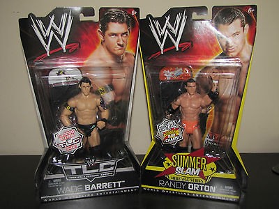 WWE Mattel Wade Barrett Randy Orton 1/1000 *2 Figure Lot* Summerslam 