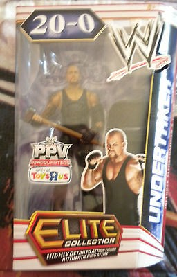 WWE Elite Best of PPV THE UNDERTAKER WrestleMania 20 0 TRU Exclusive 