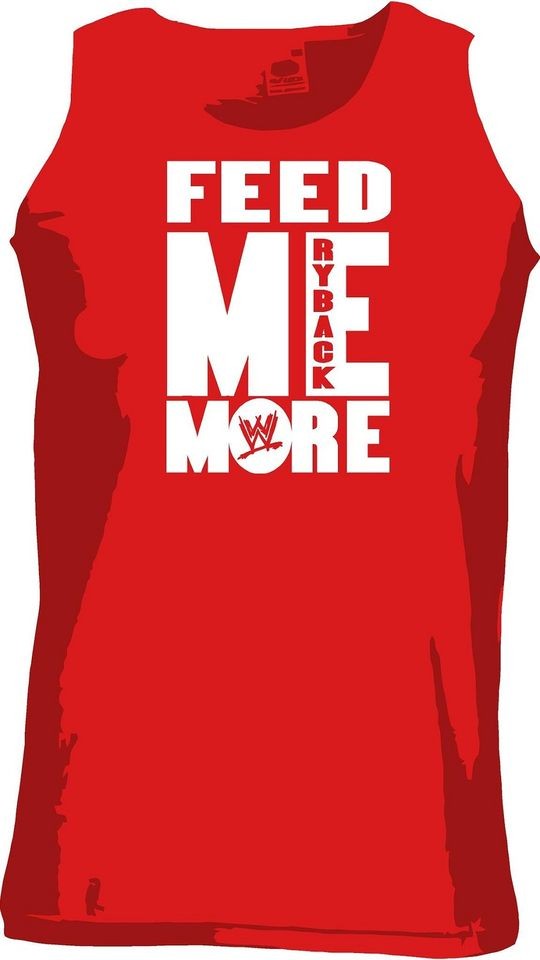    RYBACK WWE MUSCLE VEST Perfect Gift Fun T shirt 4 colours 5 sizes