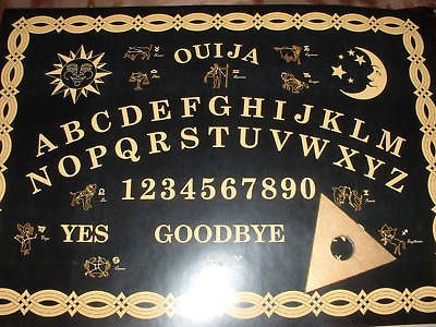 Ouija Board   With Mystical Zodiac Symbols + Gold Planchette   FAST 