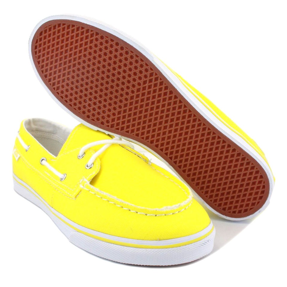 NIB Vans ZAPATO Lo Pro (Brushed Twill) Buttercup Women Shoes