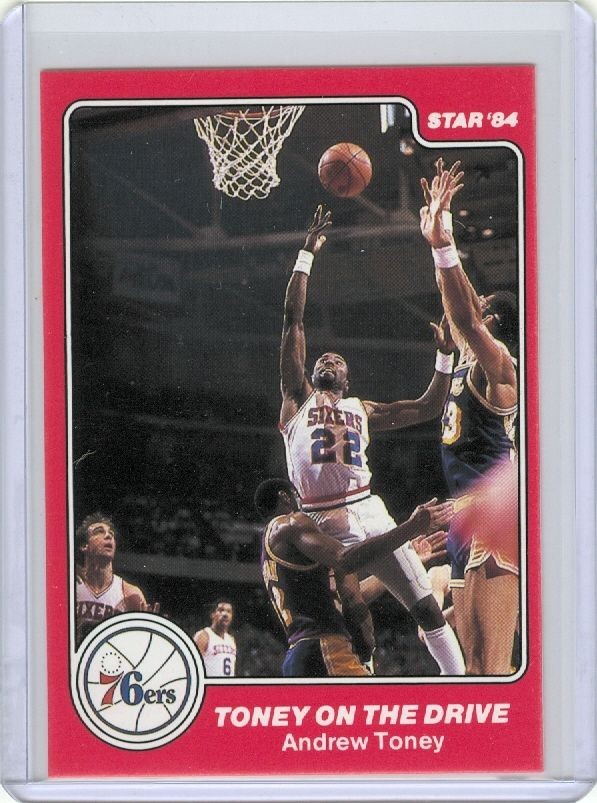 1984 Star Sixers Champs #11 ANDREW TONEY Nrmt+