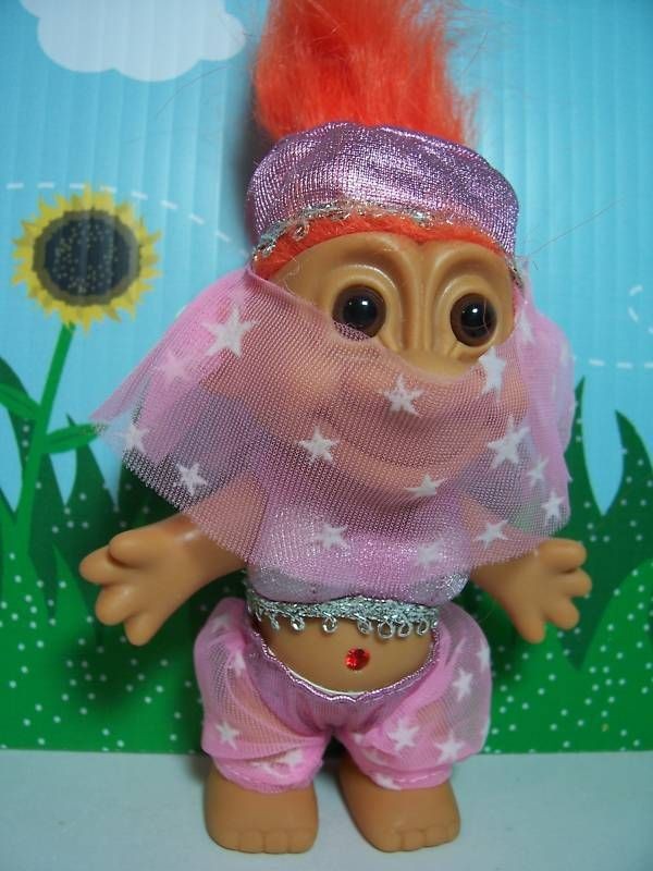 GENIE / BELLY DANCER / HAREM GIRL   5 Russ Troll Doll   NEW IN 