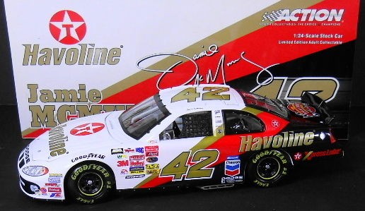 Jamie McMurray 2003 Action 1/24 #42 Havoline Davey Allison Rookie Car