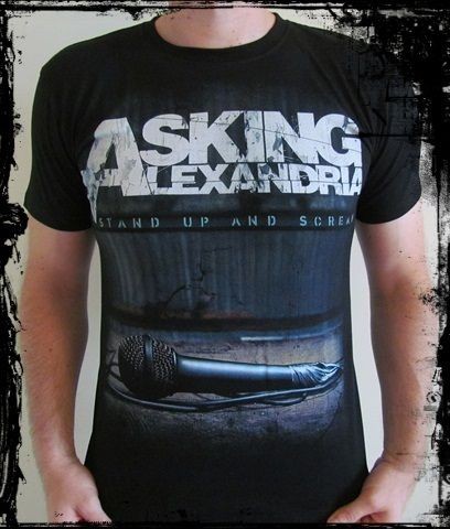 asking alexandria in Clothing, 