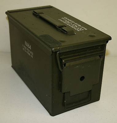 ammunition boxes