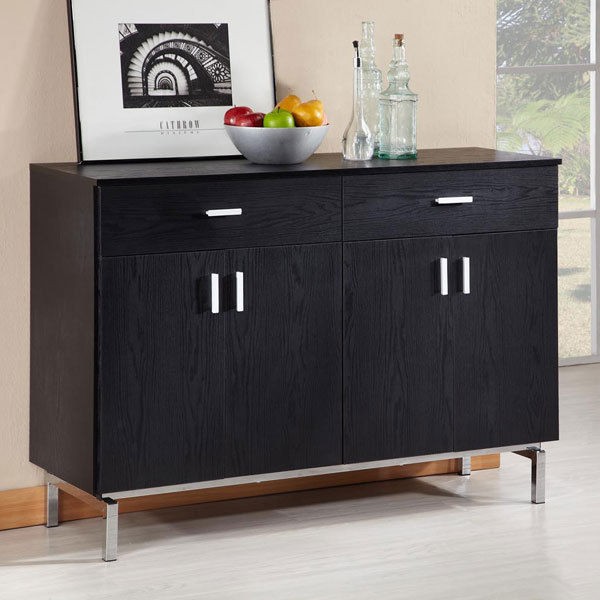 Cleveland Black Finish Buffet Dining Server