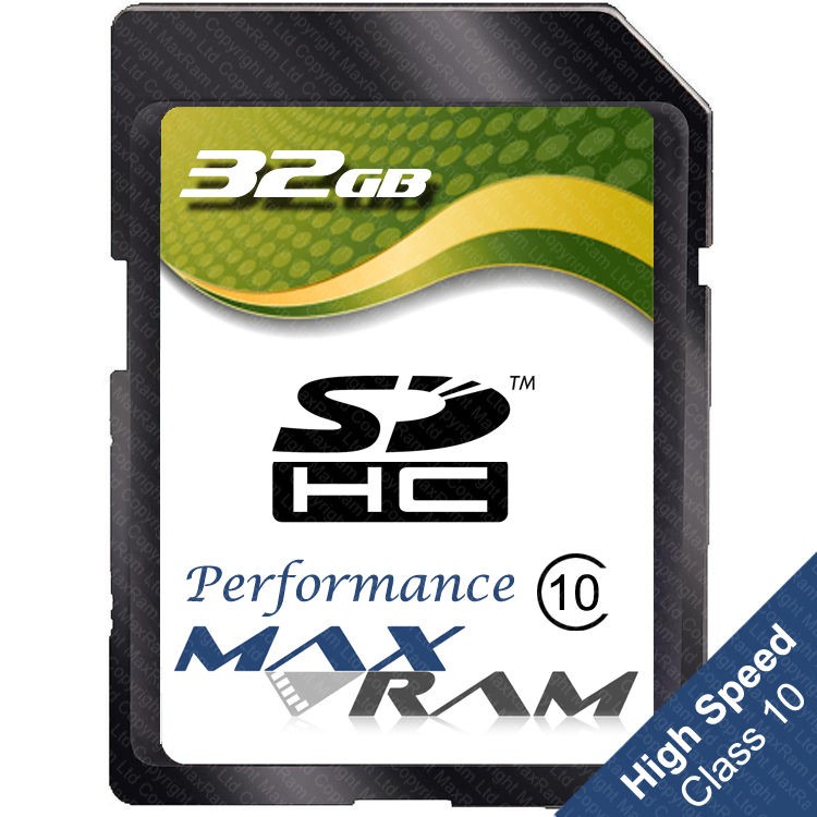 32GB SDHC Memory Card for Digital Cameras   Aiptek A HD 200 & more