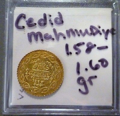 TURKEY AH1223.​Yr.29 GOLD CEDID MAHMUDIYE KM.6​45