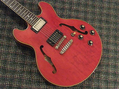 Vintage 1982 Greco SV600 Semi Hollowbod​y Guitar Post Lawsuit Era 