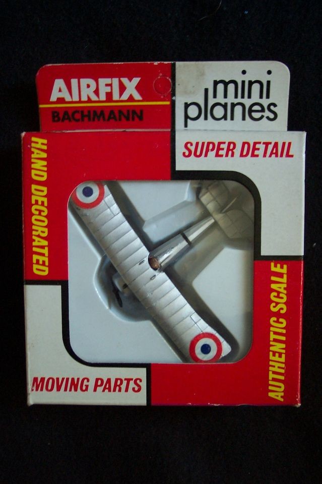 VINTAGE AIRFIX BACHMANN MINI PLANES NIEUPORT 17 (CAT NO 1912) BOXED