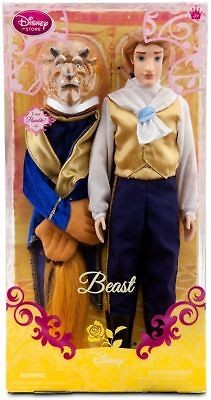 Disney Beauty and the BEAST Transforming to PRINCE ADAM Doll Poseable 